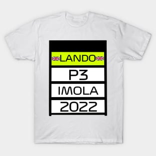 Lando Norris - P3 Imola 2022 T-Shirt